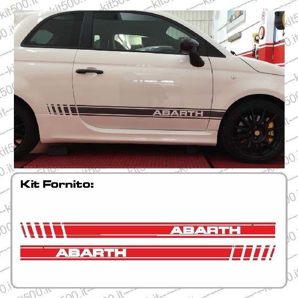 Fascia parasole Abarth prespaziata